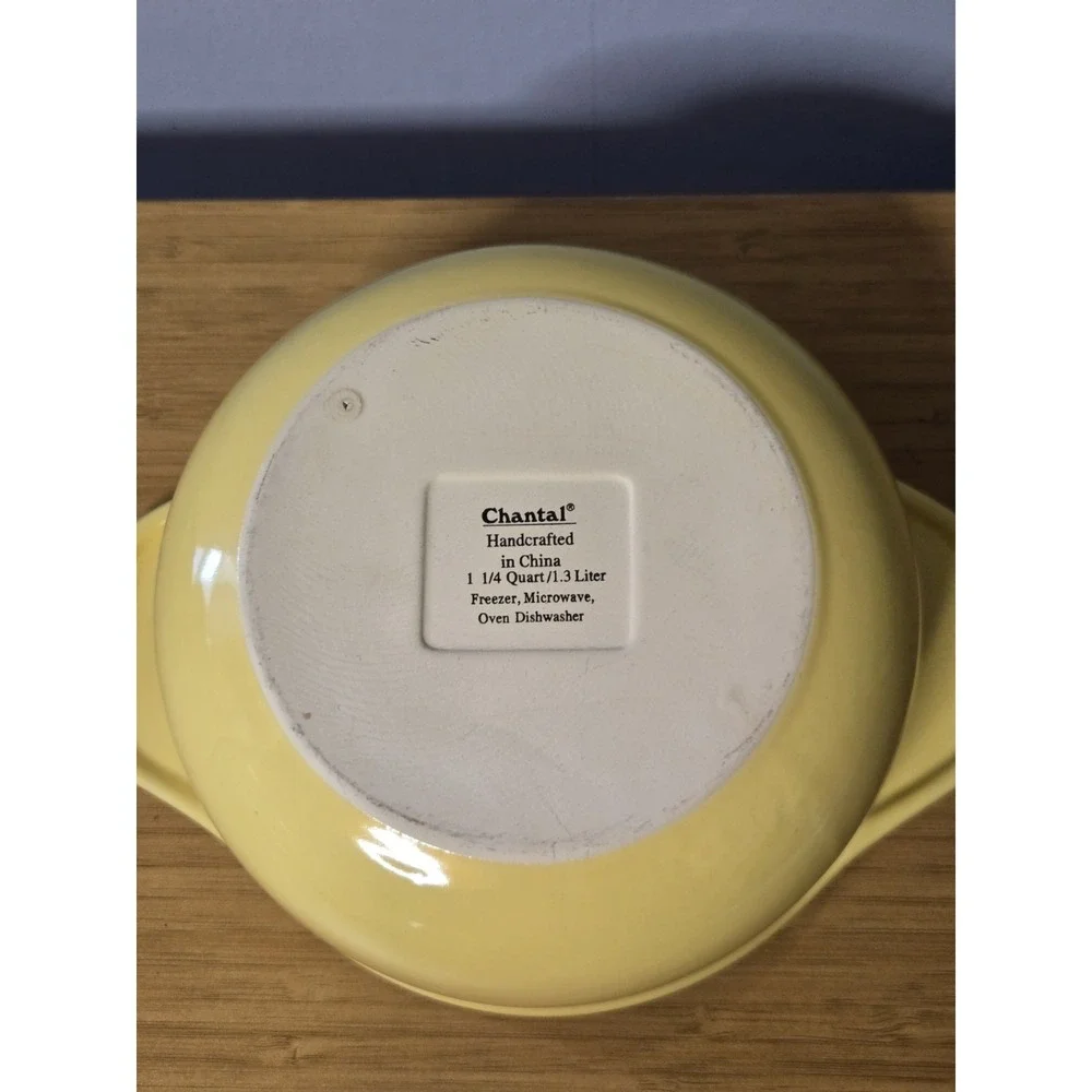 Chantal Set‎ Of Bakeware. Oven, Freezer, Microwave & Dishwasher Safe. Lot Of 2